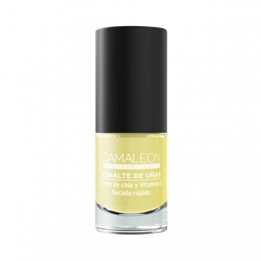 Long-lasting pastel yellow nail polish