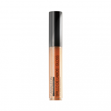 Bronze metallic lip gloss