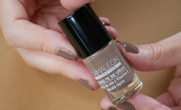 Taupe brown nail polish​